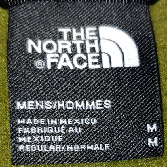 The North Face Cedar Trail 1/4 Zip Pullover Size M  Forrest Olive - Picture 3 of 8